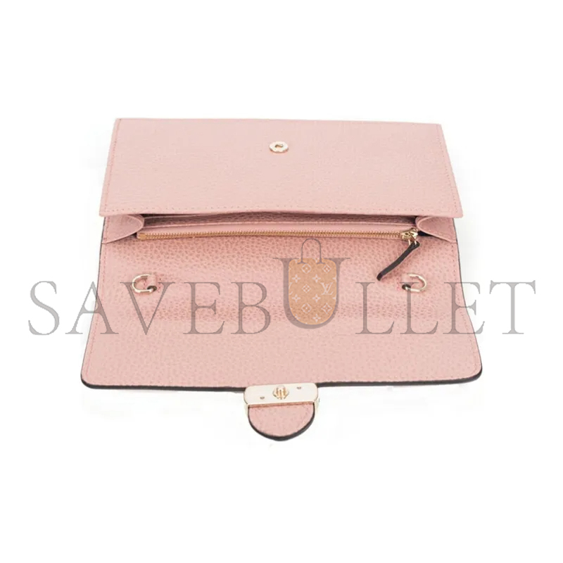 G*u*i dollar calfskin interlocking g chain wallet 510314 (20*13*6cm)